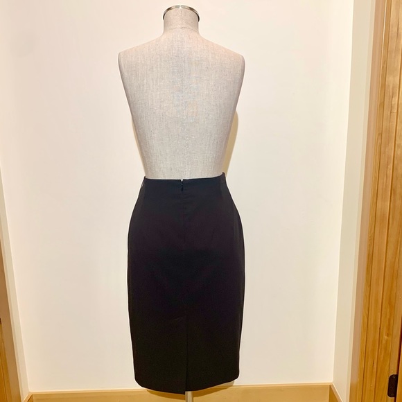 🔴💥EUC💥 INC International Concepts Classic Black Pencil Skirt - Size 4✨ - Picture 5 of 10